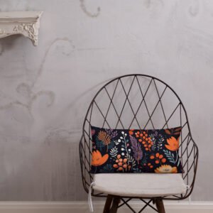 Boho Floral Design T12 Premium Pillow