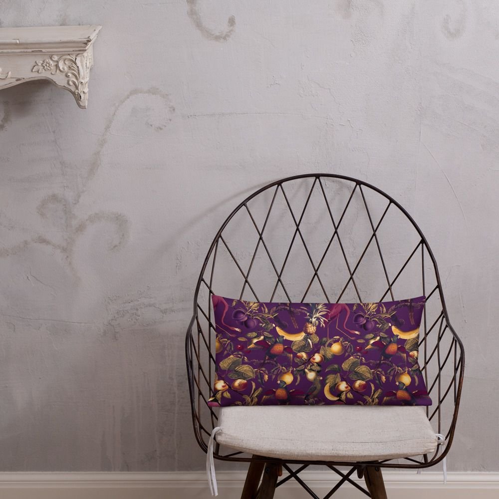 Vintage Garden 10 Premium Pillow