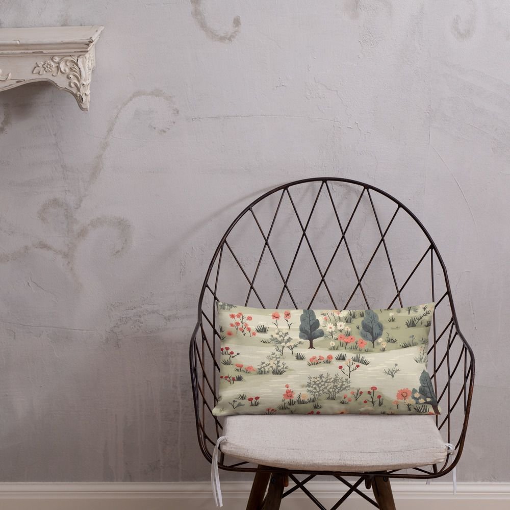 Country Cottage Core 3 Premium Pillow