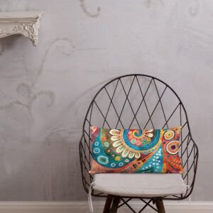 Funky Watercolor Pattern 5 Premium Pillow