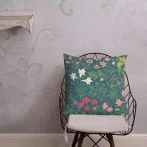 Morris Spring Tile 5 Premium Pillow