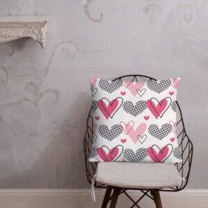 Heart Collection 4 Premium Pillow