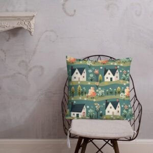 Country Cottage Core 9 Premium Pillow