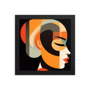 Nubian Queen Framed poster