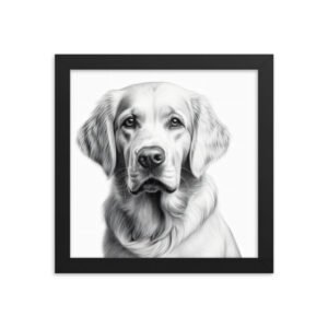 Lab Love Framed poster