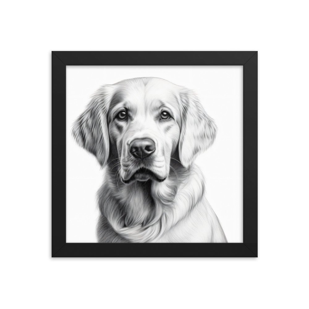 Lab Love Framed poster