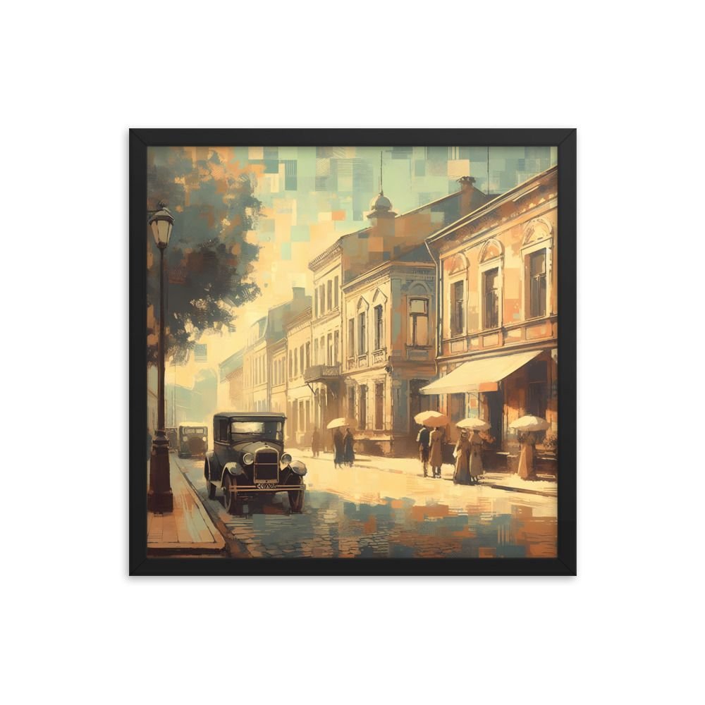 Timeless Vintage Retro 1 Framed poster