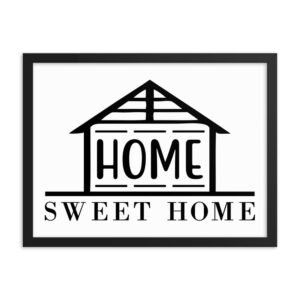 Home Sweet Home #2 Framed poster
