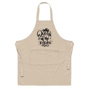 Queen Of The Kitchen Organic cotton apron