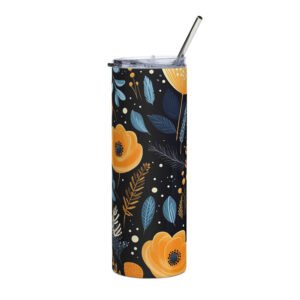 Boho Design Floral SS4 Stainless steel tumbler