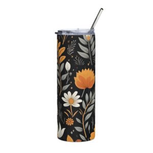 Boho Design Floral SS3 Stainless steel tumbler