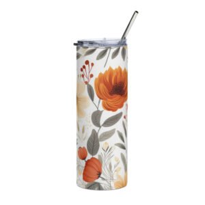 Boho Design Floral SS1 Stainless steel tumbler