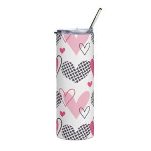 Heart Collection 4 Stainless steel tumbler