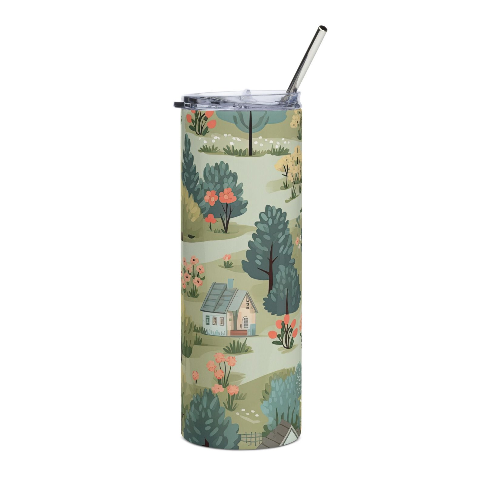 Country Cottage Core 12 Stainless steel tumbler